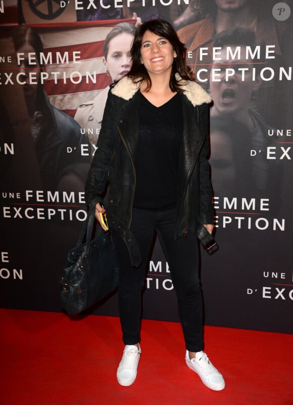 Estelle Denis - Avant-première du film "Une femme d'Exception" au cinéma Gaumont Opéra Capucines à Paris, le 4 décembre 2018. © Veeren/Bestimage 
