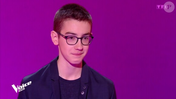 Il est autiste Asperger.
The Voice Kids sur TF1.