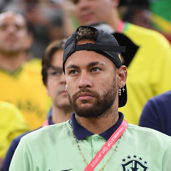 Neymar JR - Match "Brésil - Cameroun" (0-1) lors de la Coupe du Monde 2022 au Qatar, le 2 décembre 2022. Philippe Perusseau / Bestimage