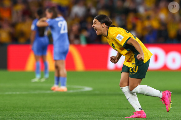 "Je savais que je serais la seule fille de l'équipe, mais ça ne m'inquiétait pas du tout", raconte l'Australienne
 
L'Australie élimine la France aux tirs au but - Coupe du Monde Féminine de la FIFA 2023 Quart de Finale Australie Vs France à Brisbane - Sam Kerr