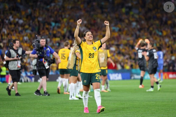 "Les différences physiques entre les gars et moi sont devenues trop prononcées et le jeu trop brutal", explique Sam Kerr
 
L'Australie élimine la France aux tirs au but - Coupe du Monde Féminine de la FIFA 2023 Quart de Finale Australie Vs France à Brisbane - Brisbane, Australie 2023: Sam Kerr