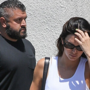 Kendall Jenner arrive à une séance de sport à West Hollywood le 16 août 2022.