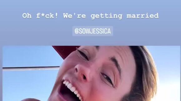 Jessica a accepté et l'ex de Laure Manaudou l'a annoncé sur son compte Instagram, dévoilant la sublime bague
