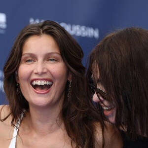 Et toutes les deux étaient très complices.
Laetitia Casta (Le bonheur est pour demain) avec Béatrice Dalle sur le tapis bleu de la 16ème édition du festival du film francophone de Angoulême le 23 août 2023. © Coadic Guirec / Bestimage 