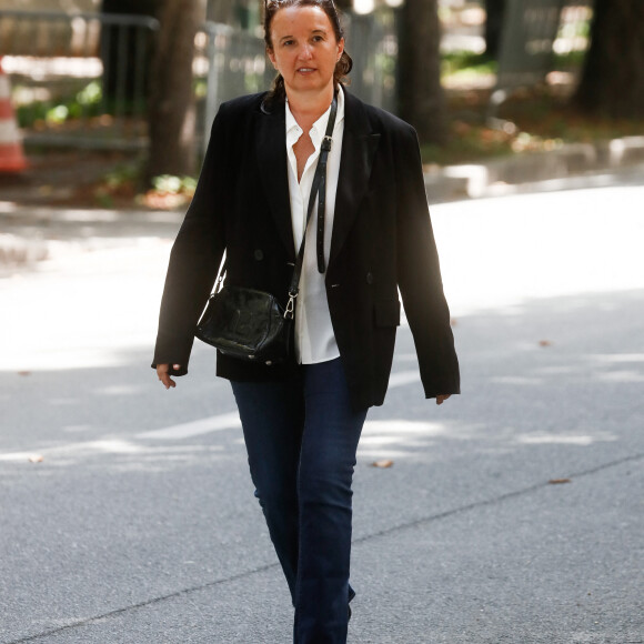 Anne Roumanoff - Arrivées à l'enregistrement de l'émission de rentrée de "Vivement Dimanche" présentée par M. Drucker et qui sera diffusée le 27 août 2023 sur France 3 au Studio Gabriel à Paris, France, le 22 août 2023. © Christophe Clovis/Bestimage