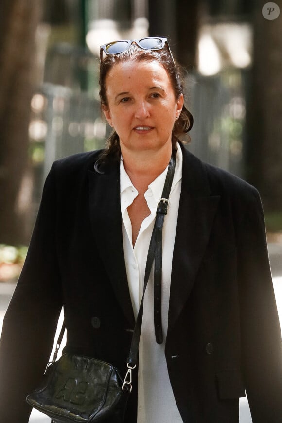 Anne Roumanoff - Arrivées à l'enregistrement de l'émission de rentrée de "Vivement Dimanche" présentée par M. Drucker et qui sera diffusée le 27 août 2023 sur France 3 au Studio Gabriel à Paris, France, le 22 août 2023. © Christophe Clovis/Bestimage