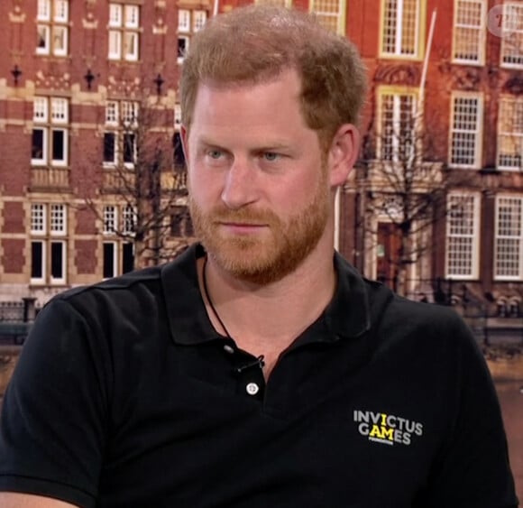 Le prince Harry donne une interview à la BBC pour la promotion des Invictus Games 