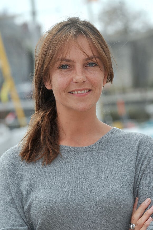 Carole Bianic pose pour le photocall de la serie ' Cherif ' durant le 15e Festival de la Fiction Tv de La Rochelle le 13 septembre 2013.