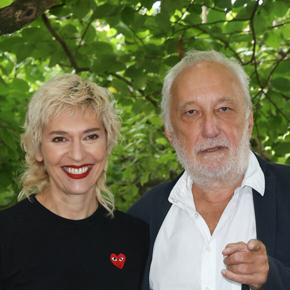 Delphine Lehericey et François Berleand - Photocall du film "Last Dance" lors de la 16ème édition du festival du film francophone (FFA) de Angoulême le 26 août 2023. © Coadic Guirec / Bestimage 