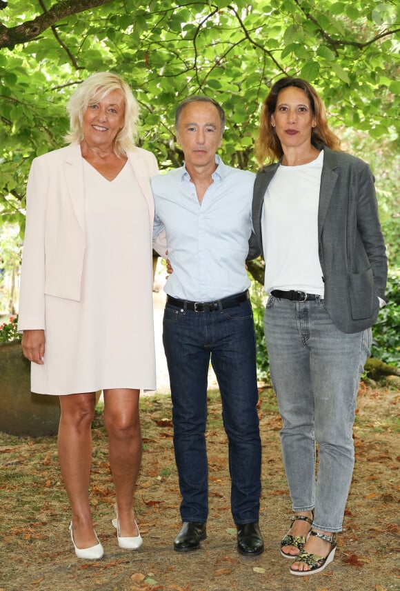 Sylvie Hofmann et Sebastien Lifshitz - Photocall du film "Madame Hofman" lors de la 16ème édition du festival du film francophone (FFA) de Angoulême le 26 août 2023. © Coadic Guirec / Bestimage 