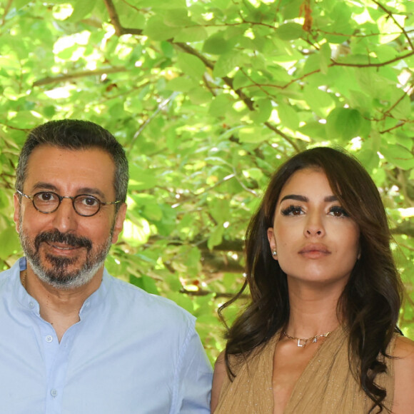 Zahia Dehar, Nadir Mokneche, Kenza Fortas et Youssouf Abi-Ayad - Photocall du film "L'air de la mer rend libre" lors de la 16ème édition du festival du film francophone (FFA) de Angoulême le 26 août 2023. © Coadic Guirec / Bestimage 
