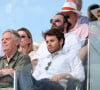 En cette semaine de rentrée 2023, il prend en effet la suite de Jean-Baptiste Boursier.
Patrice Duhamel et Benjamin Duhamel en tribunes lors des Internationaux de France de tennis de Roland Garros 2023, à Paris, France, le 9 juin 2023. © Jacovides-Moreau/Bestimage