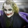 Heath Ledger en Joker dans "The Dark Night", le dernier Batman