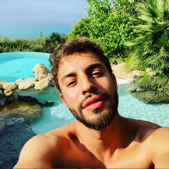 Marwan Berreni de "Plus belle la vie" en Corse, Instagram, 21 juin 2019