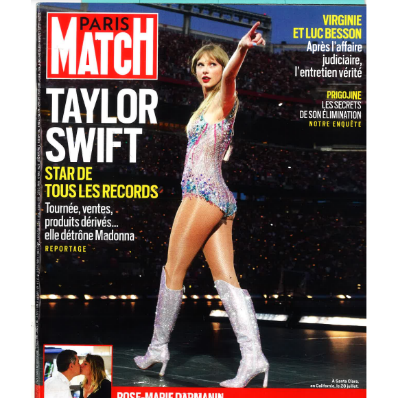 Taylor Swift en une de "Paris Match".
