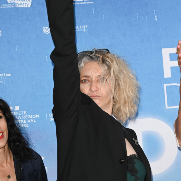 Corinne Masiero - Photocall de la clôture du Festival du Film de Demain (FFD) au ciné Lumière à Vierzon le 5 juin 2022. © Coadic Guirec / Bestimage 