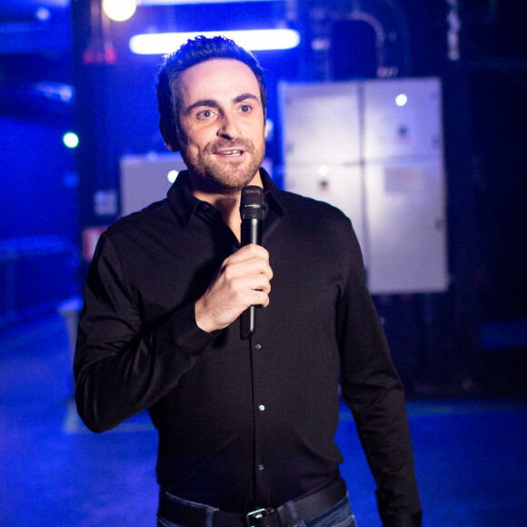 Ce TOC a d'ailleurs dicté le choix du prénom de son fils, Pio.
Exclusif - Camille Combal - People au spectacle de Malik Bentalha "Encore" au Dôme de Paris - Palais des Sports à Paris le 20 février 2020. © Cyril Moreau/Bestimage