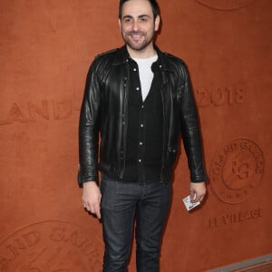 Camille Combal au village lors des internationaux de France de tennis de Roland Garros, Jour 4, à Paris le 30 mai 2018. © Cyril Moreau / Dominique Jacovides / Bestimage