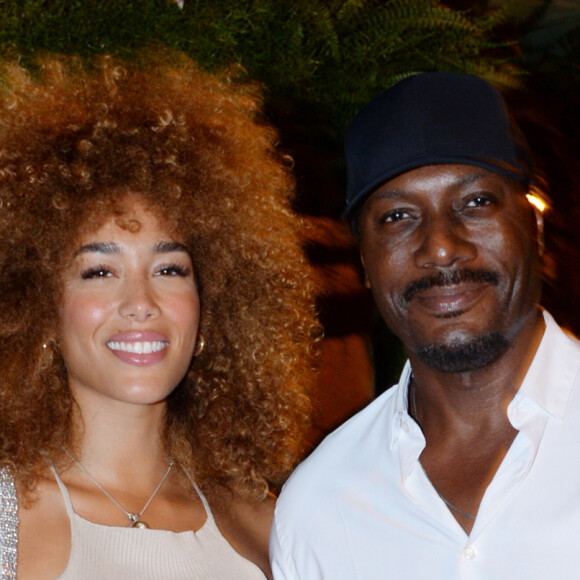 Exclusif - Harry Roselmack et sa compagne Jade Chantelle - Soirée "Back to Brach Good Vibes only" à l'hôtel Brach à Paris le 4 septembre 2023. © Rachid Bellak/Bestimage 