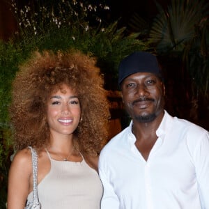 Exclusif - Harry Roselmack et sa compagne Jade Chantelle - Soirée "Back to Brach Good Vibes only" à l'hôtel Brach à Paris le 4 septembre 2023. © Rachid Bellak/Bestimage 