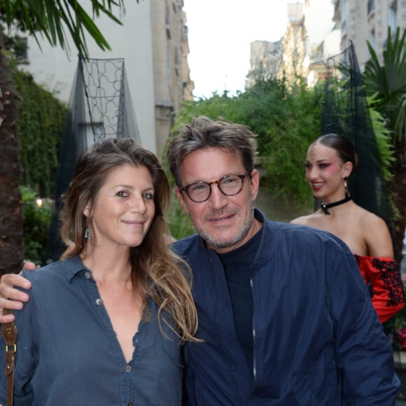 Tout comme Benjamin Castaldi et son épouse Aurore Aleman.
Exclusif - Benjamin Castaldi et sa femme Aurore Aleman - Soirée "Back to Brach Good Vibes only" à l'hôtel Brach à Paris le 4 septembre 2023. © Rachid Bellak/Bestimage 