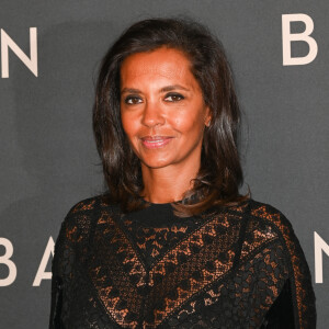 "S'il y a quelqu'un à qui je dois ressembler, j'aimerais que ce soit elle."
Karine Le Marchand à la première du film "Babylon" au cinéma Le Grand Rex à Paris, France, le 14 janvier 2023. © Coadic Guirec/Bestimage 