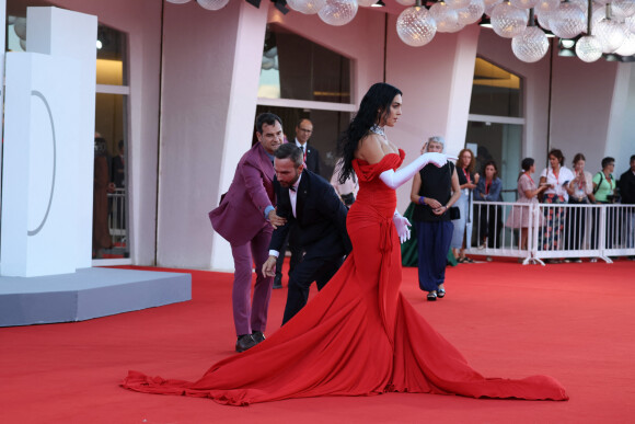 Georgina Rodriguez - Première du film "Enea" - 80e Festival International du Film de Venise, La Mostra de Venise. Le 5 septembre 2023. © Cinzia Camela/LPS via Zuma Press/Bestimage