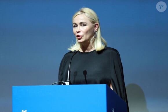 Emmanuelle Béart est la présidente du jury de la 22ème édition du film francophone de Grèce à Athènes le 29 mars 2022.