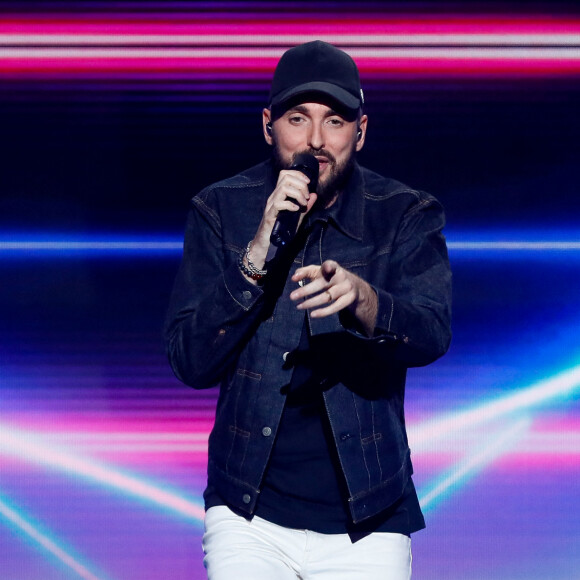 Il s'est confié auprès de "Closer"
Exclusif - Christophe Willem chante son tube "PS: Je t'aime" - Enregistrement de l'émission "Les 20 chansons préférées 2022"