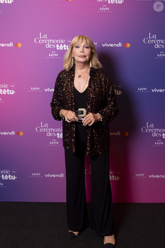 Exclusif - Amanda Lear - Cérémonie des Têtu 2023 à l'Olympia à Paris, le 6 septembre 2023. © Pierre Perusseau / Bestimage