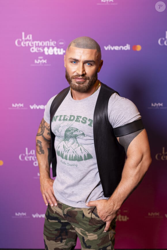 Exclusif - François Sagat - Cérémonie des Têtu 2023 à l'Olympia à Paris, le 6 septembre 2023. © Pierre Perusseau / Bestimage