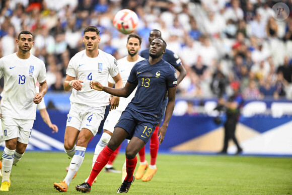 Ibrahima Konate (FRA) - Match de qualifications de l'Euro2024 "France - Grèce (1-0)" au stade de France, le 19 juin 2023.