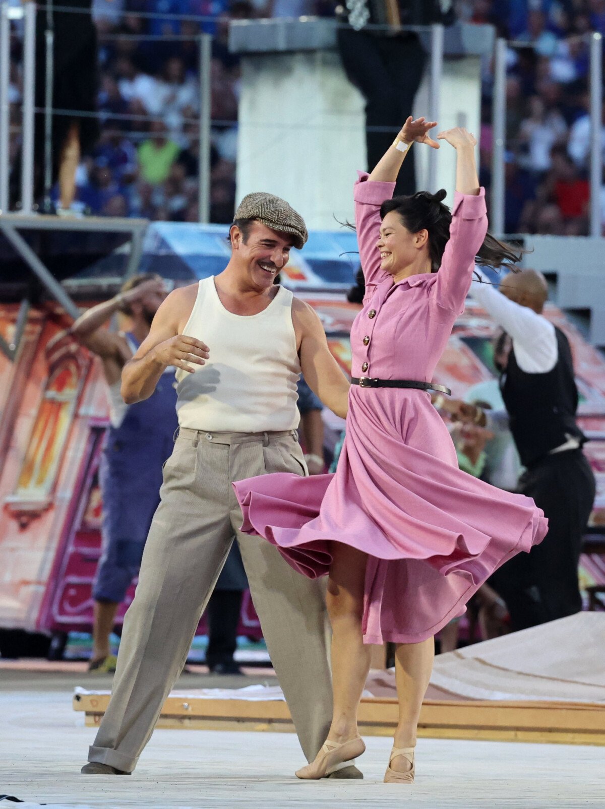 Photo Jean Dujardin, Alice Renavand Cérémonie d'ouverture de la