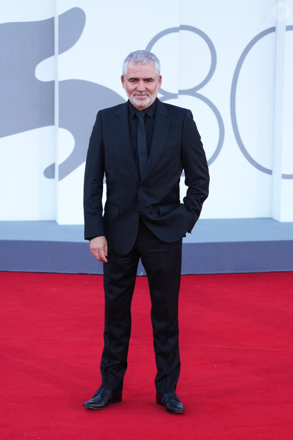 Stéphane Brizé - Arrivées à la projection du film Hors-saison lors du 80ème festival international du film de Venise, La Mostra, le 8 septembre 2023.