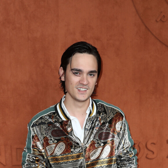 Alain-Fabien Delon au village lors des internationaux de France de tennis de Roland Garros 2019 à Paris le 28 mai 2019.