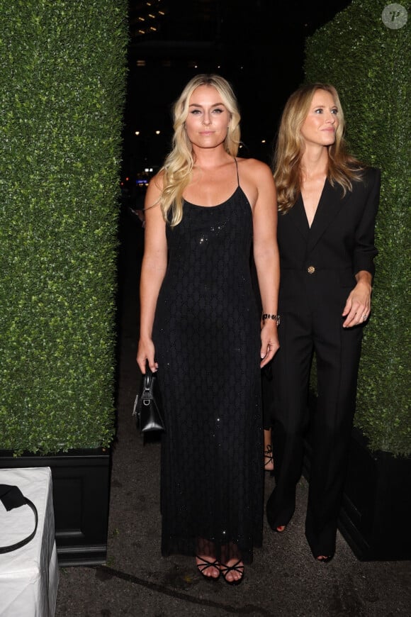 New York City, NY - Olympic skier Lindsey Vonn makes an elegant appearance at the Kering Foundation's second annual Caring for Women dinner, celebrating the organization's 15 years of impactful work. Vonn's attendance highlights the ongoing commitment to women's issues by influential figures. Pictured: Lindsey Vonn 