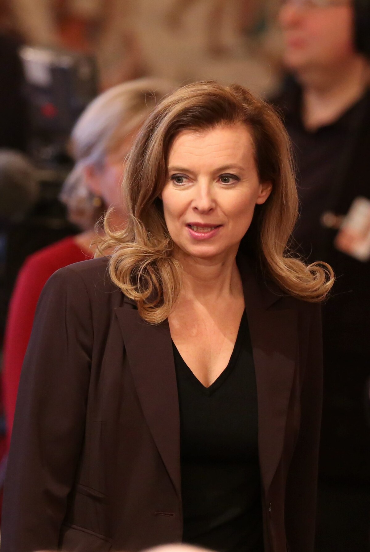 Photo Valerie Trierweiler Allocution du President de la Republique