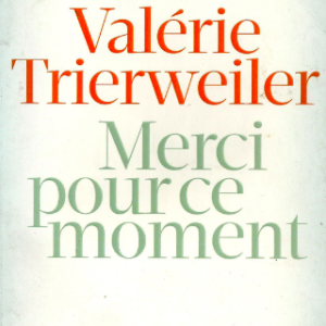 Couverture du livre "Merci pour ce moment" de Valérie Trierweiler publié aux éditions Les arènes en 2014