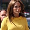 Jennifer Lopez se rend à un salon de beauté à Los Angeles. Le 5 mars 2010