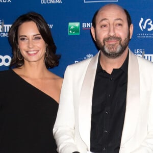 Kad Merad et sa compagne Julia Vignali - 6ème édition de la cérémonie des Magritte du cinéma à Bruxelles en Belgique le 6 février 2016. 