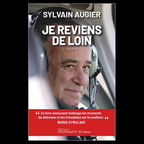 Sylvain Augier, "Je reviens de loin" paru le 12 septembre aux éditions "Télémaque".