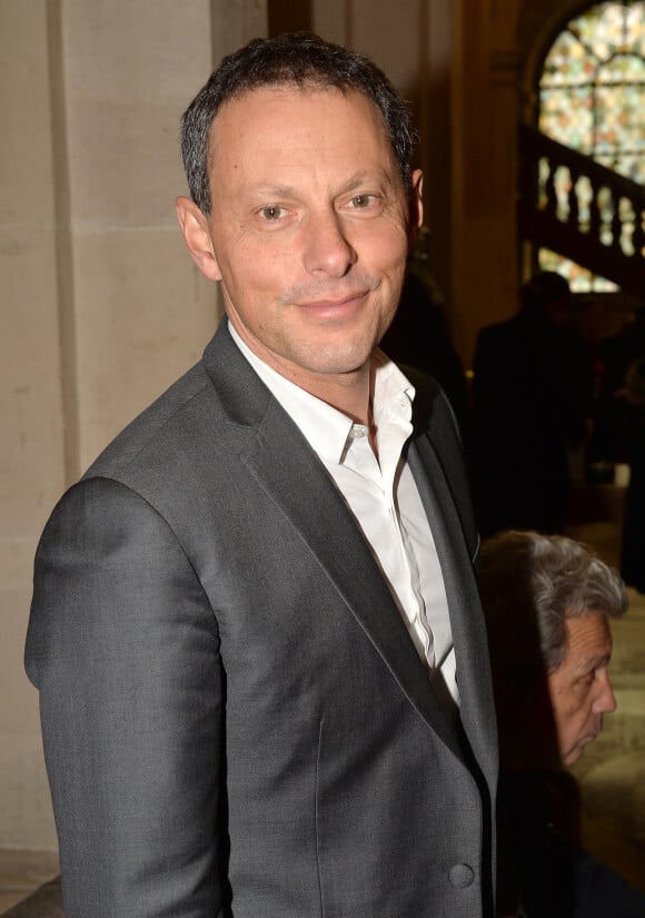 Marc-Olivier Fogiel lors de la cérémonie d'installation de F.Mitterrand à l'académie des Beaux-Arts à Paris, France, le 6 février 2020. © Veeren/Bestimage 