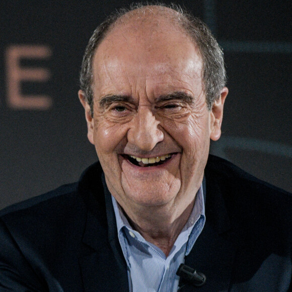 Présentation de la sélection officielle du 75éme Festival De Cannes lors d'une conférence de presse présentée par Pierre Lescure, président du festival de Cannes au cinéma UGC Normandie à Paris, France, le 14 avril 2022. © Giancarlo Gorassini/Bestimage 