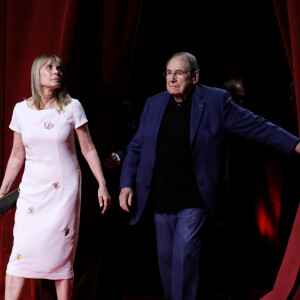 Robert Hossein et sa femme Candice Patou - Cérémonie d'Ouverture de la 10ème édition du Festival Lumière à Lyon le 13 octobre 2018 © Dominique Jacovides / Bestimage 