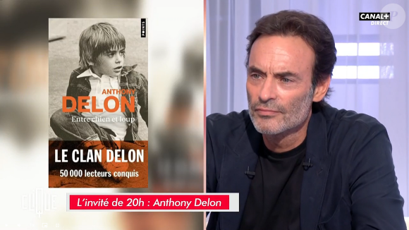 Anthony Delon dans "Clique", donne des nouvelles de son père Alain Delon.