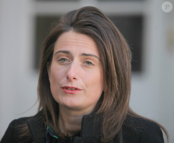 Marine Tondelier, Secrétaire nationale d'Europe Ecologie Les Verts - Les responsables politiques se succèdent à Matignon pour un entretien avec la première ministre le 4 avril 2023. © Jonathan Rebboah / Panoramic / Bestimage