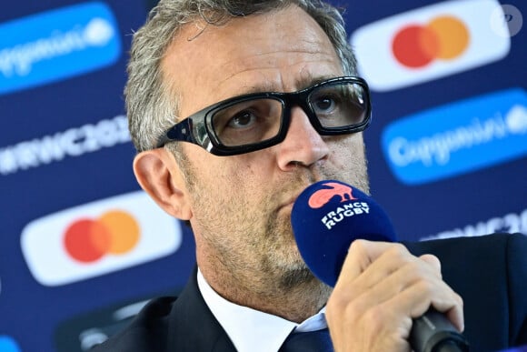 Fabien Galthié ( entraineur France ) - Conférence de presse de l'équipe de France de Rugby à Paris le 6 septembre 2023. © Federico Pestellini / Panoramic / Bestimage