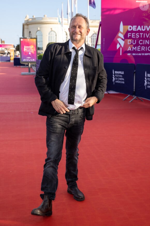 Benoît Poelvoorde à la première de "Comment je suis devenu un super-héros" lors de la clôture du 46ème Festival du Cinéma Américain de Deauville, le 12 septembre 2020. © Olivier Borde/Bestimage 