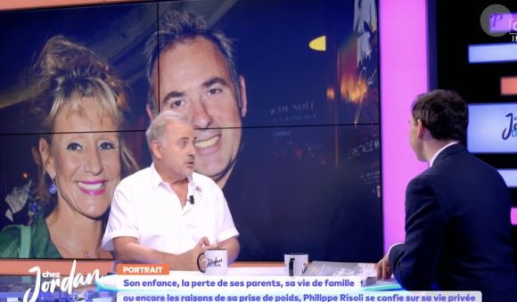 Philippe Risoli invité de l'émission "Chez Jordan", sur C8