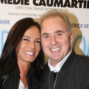 Nathalie Marquay-Pernaut, Philippe Risoli - Générale presse de la pièce "Le Réveillon" au théâtre Caumartin à Paris, le 16 mars 2018 © CVS / Baldini / Bestimage 